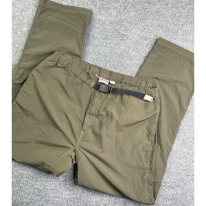 Gramicci Nylon Belted Pants Outdoor Hiking Lightweight Climb Men's Large